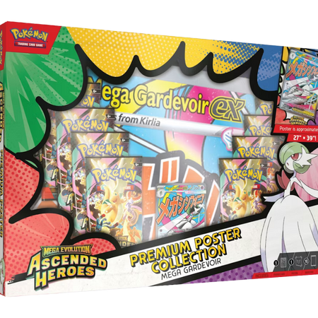 Pokémon TCG Ascended Heroes Poster Collection Gardevoir