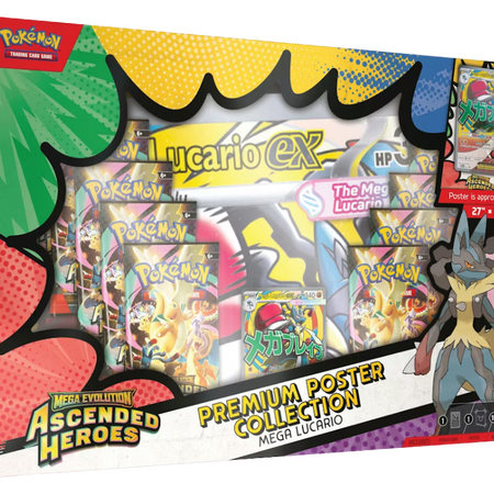 Pokémon TCG Ascended Heroes Poster Collection Lucario